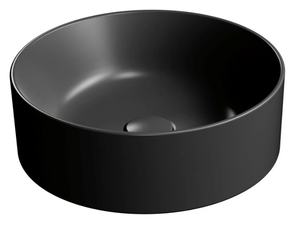 COLOR ELEMENTS Ø40 - Countertop round ceramic washbasin _ GSI ceramica